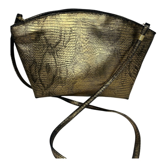 Vintage Gold and Silver Women's Patchwork Bag - Picture 3 of 6